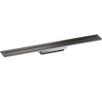 Hansgrohe AXOR Drain Set de finition rigole, 700mm pour montage mural, 42525, Coloris: Chrome noir brossé - 42525340