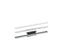 hansgrohe AXOR Drain Set de finition rigole, 700mm pour montage mural, 42525700, Couleur: blanc mat