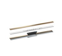 hansgrohe AXOR Drain Set de finition rigole, 900mm pour montage mural, 42527140, Couleur: Bronze brossé