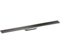 hansgrohe AXOR Drain Set de finition rigole, 900mm pour montage mural, 42527340, Couleur: Chrome noir brossé