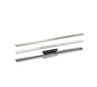 hansgrohe AXOR Drain Set de finition rigole, 900mm pour montage mural, 42527800, Couleur: acier inox Optic