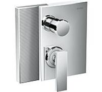 hansgrohe Axor Edge 46421000 chromé , coupe diamant, mitigeur bain, encastré, combinaison de sécurité