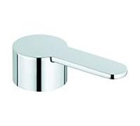 hansgrohe Axor Edge kit de finition 46750000 thermostat encastré, avec robinet d'arrêt, chromé