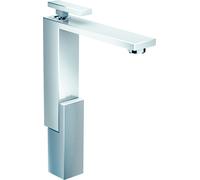 hansgrohe Axor Edge mitigeur lavabo 46031000 chromé , taille diamant, avec bonde push-open, saillie 180 mm