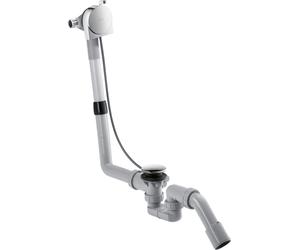 hansgrohe AXOR Exafill S kit complet, entrée de baignoire, garniture de vidage et de trop-plein, 58307000, Couleur: chrome