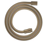 hansgrohe AXOR flexible de douche, avec contrôle de volume, 1,60 m, 28128140, Couleur: Bronze brossé