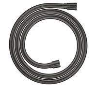 hansgrohe AXOR flexible de douche, avec écrous coniques, 1,60 m, 28626340, Couleur: Chrome noir brossé