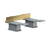 hansgrohe Axor jeu d'adaptateurs 42870950 laiton brossé