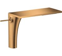hansgrohe AXOR Massaud Mitigeur monocommande de lavabo pour lavabo, 18020250, Couleur: Optique or brossé