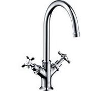 hansgrohe Axor Montreux 2 poignées mitigeur lavabo 16506000 projection 175mm, déverrouillable garniture de vidange , chromé