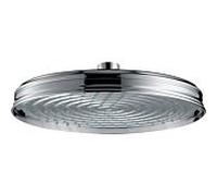 hansgrohe Axor Montreux douche de tête 28474330 Ø 240 mm, chrome noir poli, montage plafond ou mur, 1jet