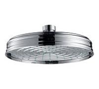 hansgrohe Axor Montreux douche de tête 28487340 Ø 180 mm, chrome noir brossé, montage plafond ou mur, 1jet