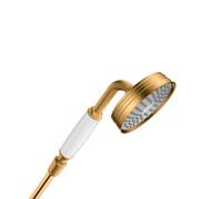 hansgrohe AXOR Montreux douchette à main 100 1 jet Classic, 16320250, Couleur: Optique or brossé