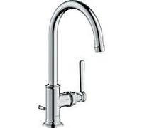 hansgrohe Axor Montreux mitigeur lavabo 16517000 avec timon, chromé , saillie 210 mm