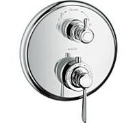 hansgrohe Axor Montreux hansgrohe 16821000 chromé, robinet d'arrêt et inverseur, poignées à levier