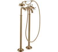 hansgrohe AXOR Montreux Mélangeur bain 2 poignées sur pieds AXOR Montreux, 16547140, Couleur: Bronze brossé