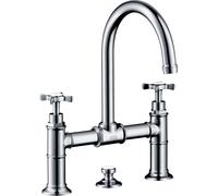Hansgrohe Mitigeur de lavabo Axor Montreux 16510000 2 poignées saillie 175 mm chromé