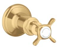 hansgrohe AXOR Montreux robinet d'arrêt encastré Montreux, 16871250, Couleur: Optique or brossé
