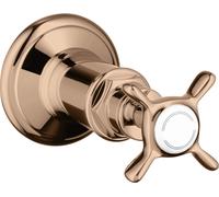 hansgrohe AXOR Montreux robinet d'arrêt encastré Montreux, 16871300, Couleur: Rouge poli or