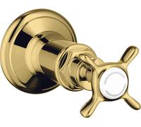 hansgrohe AXOR Montreux robinet d'arrêt encastré Montreux, 16871990, Couleur: Optique en or poli