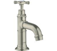 hansgrohe Axor Montreux valve sur pied 16530820 projection 104mm, sans garniture de vidange , nickel brossé