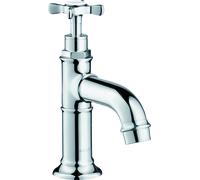 hansgrohe AXOR Montreux : robinet de sol Montreux sans vidange escamotable, uniquement pour le raccordement d'eau froide, 16530000, Couleur: chrome