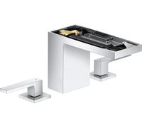 hansgrohe AXOR MyEdition Mitigeur de lavabo 3 trous 110, avec vidage Push-Open, sans plaque, saillie 150mm, 47072000, Couleur: chrome