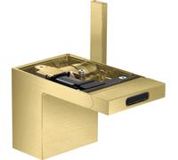 hansgrohe AXOR MyEdition Mitigeur monocommande de bidet avec vidage à ouverture rapide, sans plaque, 47212950, Couleur: laiton brossé