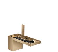 Hansgrohe hansgrohe Axor MyEdition A Mitigeur lavabo monocommande 151 mm, brosse bronze Quantité:1