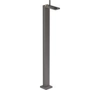 hansgrohe AXOR MyEdition Mitigeur monocommande de lavabo sur pied avec vidage push-open, sans plaque, 47042340, Couleur: Chrome noir brossé