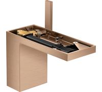 Hansgrohe hansgrohe Mitigeur monocommande lavabo 110 Axor MyEdition A 150mm, avec vidage poussoir, sans plaque, chromé brillant Quantité:1
