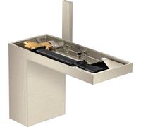 Hansgrohe hansgrohe Mitigeur monocommande lavabo 110 Axor MyEdition A 150 mm, avec vidage poussoir, sans plaque, nickel brossé Quantité:1