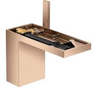 Hansgrohe hansgrohe Mitigeur monocommande lavabo 110 Axor MyEdition A 150 mm, avec vidage poussoir, sans plaque, chromé poli or Quantité:1