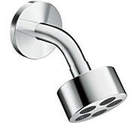 Hansgrohe Pomme de douche AXOR One 75 1 jet ÉcoSmart avec bras de douche Chrome 48490000
