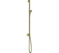hansgrohe Axor One barre de douche 48792990 avec raccordement mural, flexible de douche 1600mm, optique or poli