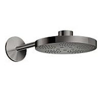 hansgrohe Axor One douche de tête 48492330 avec bras de douche, 2jets, chrome noir poli