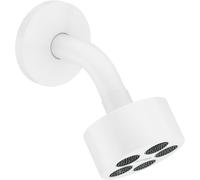 hansgrohe AXOR One Douche de tête 75 1jet EcoSmart avec bras de douche, 48490700, Couleur: Blanc mat