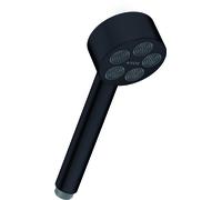 hansgrohe AXOR One Douchette à main 75 1 type de jet économisant leau, 48651, Coloris: Noir Mat - 48651670
