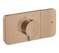 hansgrohe Axor One kit de montage final 45711310 module thermostatique encastré, 1 consommateur, or rouge brossé