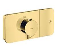 Hansgrohe Kit de montage encastrable AXOR One 45711990 – Module thermostatique 1 voie Or poli optique