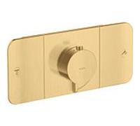 hansgrohe Axor One kit de montage final 45712250 module thermostatique encastrable, 2 Verbraucher , optique or brossé