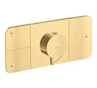 hansgrohe Axor One kit de montage final 45713250 module thermostatique encastrable, 3 Verbraucher , optique or brossé