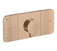 hansgrohe Axor One kit de montage final 45713310 module thermostatique encastrable, 3 Verbraucher , or rouge brossé