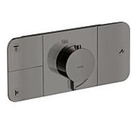 hansgrohe Axor One kit de montage final 45713330 module thermostatique encastré, 3 consommateurs, chrome noir poli