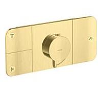 Hansgrohe Axor Starck Un module thermostat encastrÃ© pour 3 consommateurs, Coloris: laiton brossÃ© - 45713950