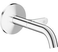 hansgrohe AXOR One Mitigeur de lavabo encastré pour montage mural Select, saillie 160mm, 48180000, Couleur: chrome