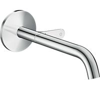 hansgrohe AXOR One Mitigeur de lavabo pour montage mural Select, encastré, saillie 220mm, 48112000, Couleur: chrome