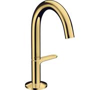 hansgrohe Axor One mitigeur lavabo 48010990 projection 122mm, avec push-open garniture de vidange , optique or poli