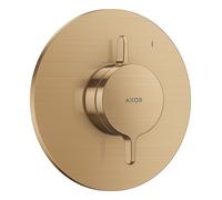hansgrohe AXOR One Mitigeur encastré pour 1 consommateur, 48615140, Couleur: Bronze brossé