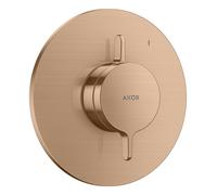 hansgrohe AXOR One Mitigeur encastré pour 1 consommateur, 48615310, Couleur: Or rouge brossé
